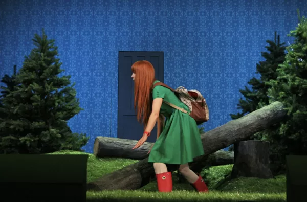 Sarkangalvīte un Vilks / Little Red Riding Hood and the Wolf